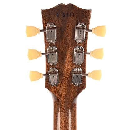 Gibson Custom Shop 1956 Les Paul Standard Ebony Top Murphy Lab Light Aged w/Bigsby B7 Electric Guitars / Solid Body