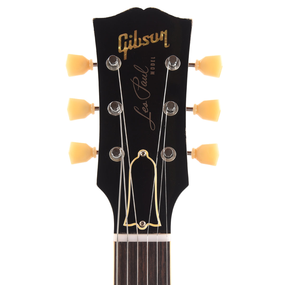 Gibson Custom Shop 1956 Les Paul Standard Ebony Top Murphy Lab Light Aged w/Bigsby B7 Electric Guitars / Solid Body