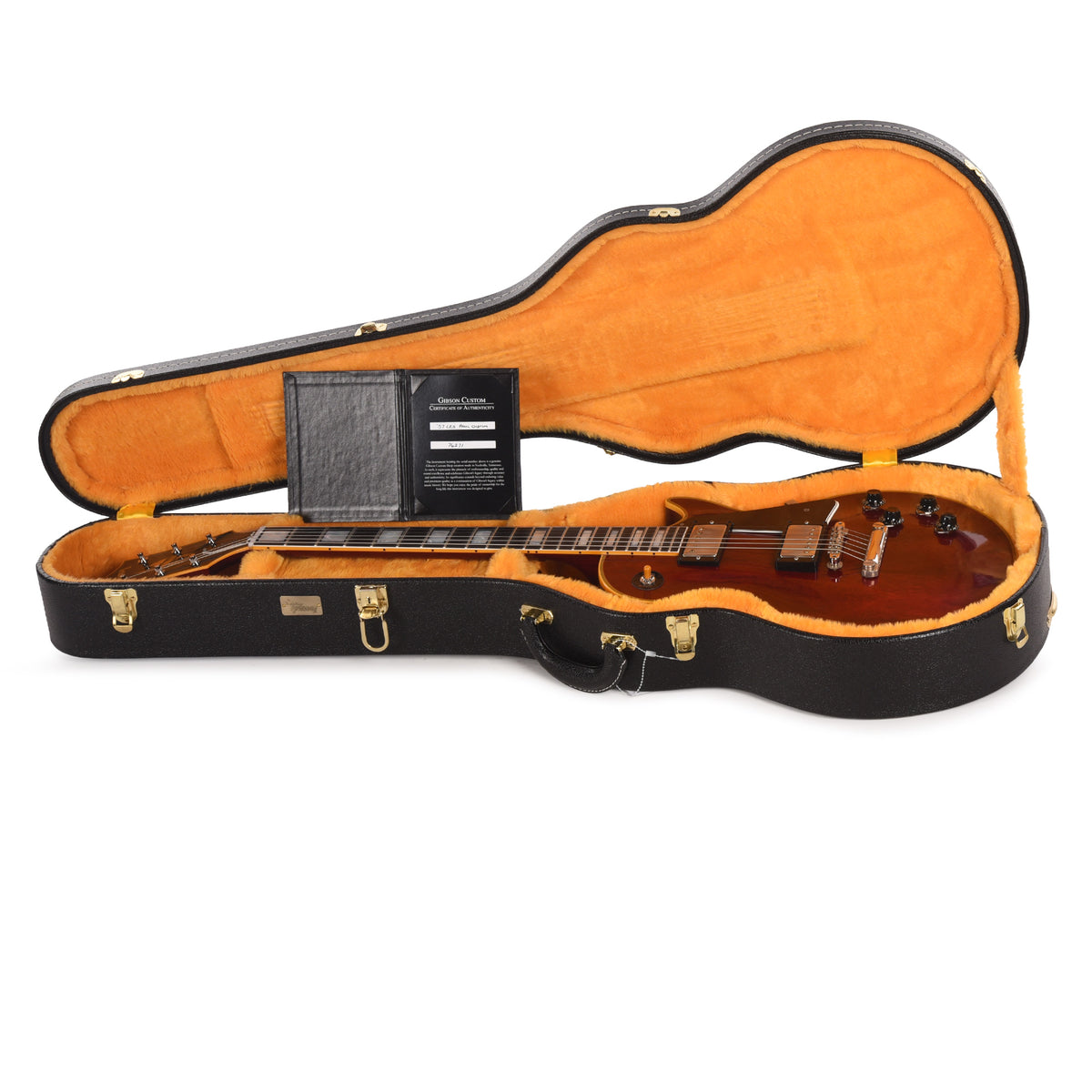 Gibson Custom Shop 1957 Les Paul Custom Cherry Toner VOS w/Custom "S" Buckers Electric Guitars / Solid Body