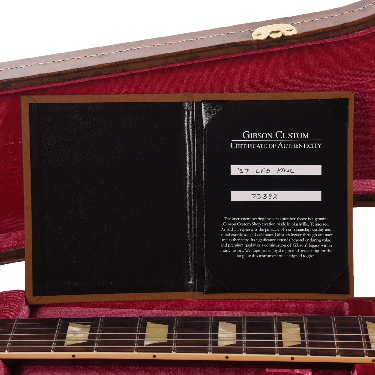 Gibson Custom Shop 1957 Les Paul Goldtop "CME Spec" Double Gold Darkback VOS w/59 Carmelita Neck Electric Guitars / Solid Body