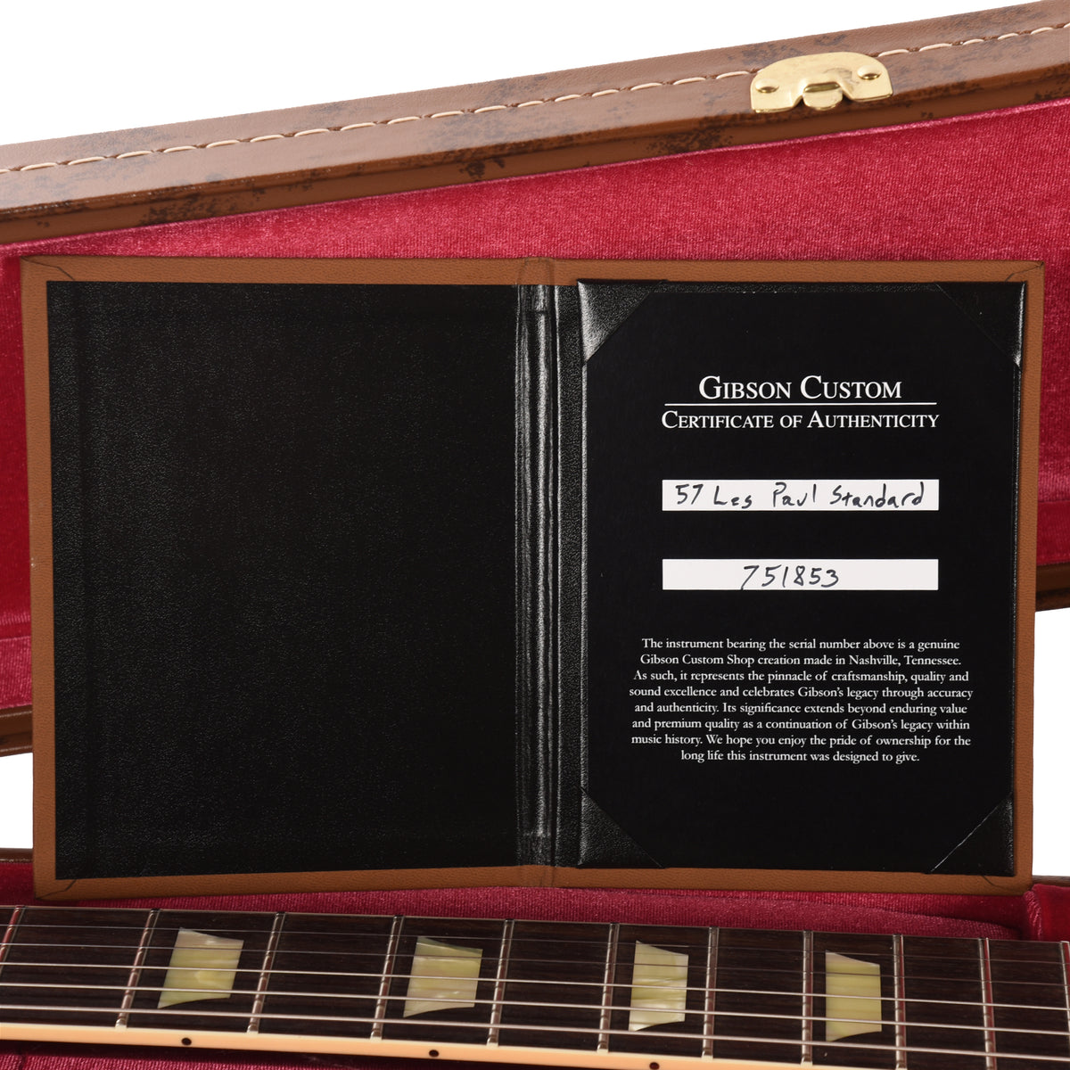 Gibson Custom Shop 1957 Les Paul Goldtop "CME Spec" Double Gold Darkback VOS w/59 Carmelita Neck Electric Guitars / Solid Body