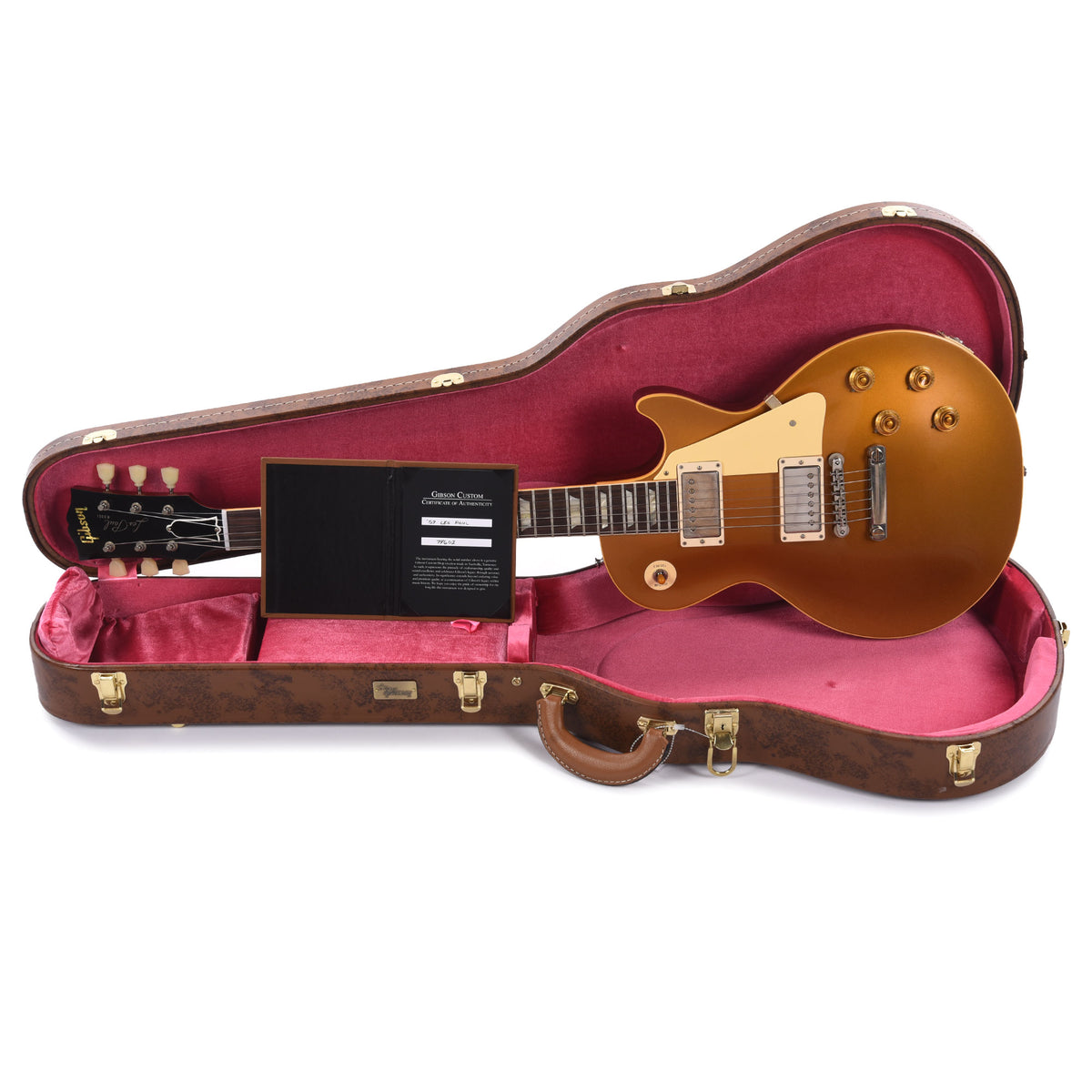 Gibson Custom Shop 1957 Les Paul Goldtop "CME Spec" VOS w/59 Carmelita Neck Electric Guitars / Solid Body