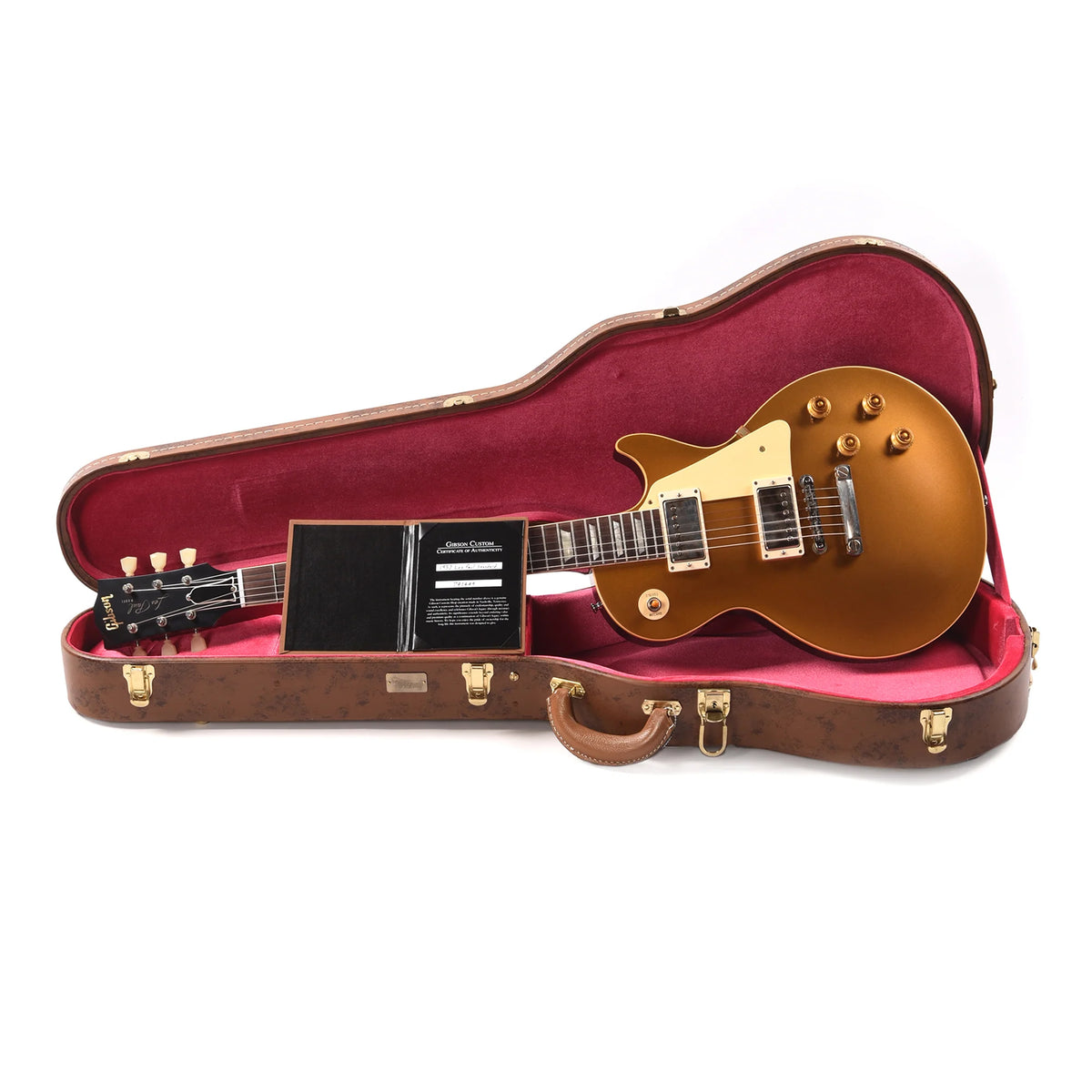 Gibson Custom Shop 1957 Les Paul Goldtop Darkback Reissue Double Gold VOS Electric Guitars / Solid Body