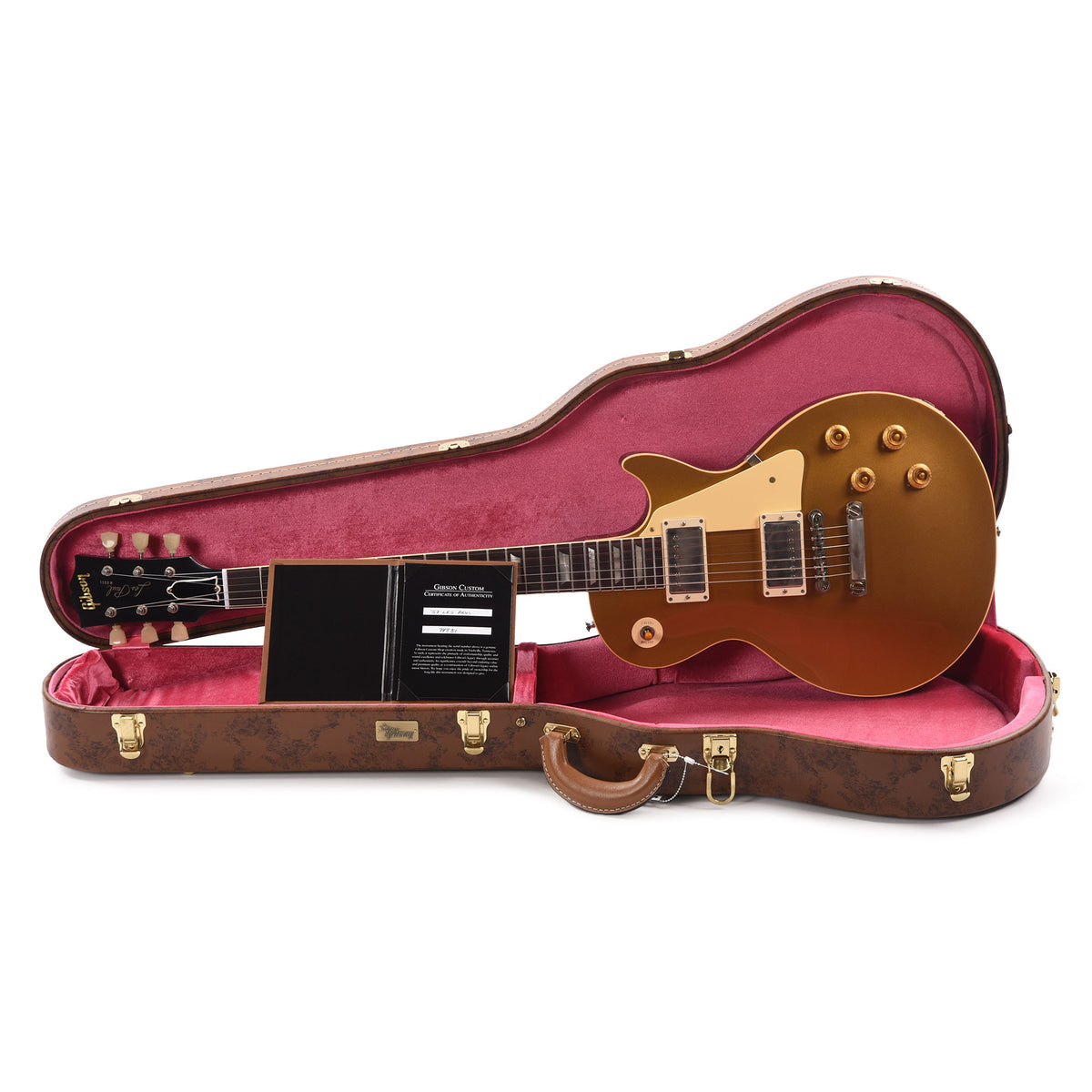 Gibson Custom Shop 1957 Les Paul Goldtop Darkback Reissue Double Gold VOS Electric Guitars / Solid Body