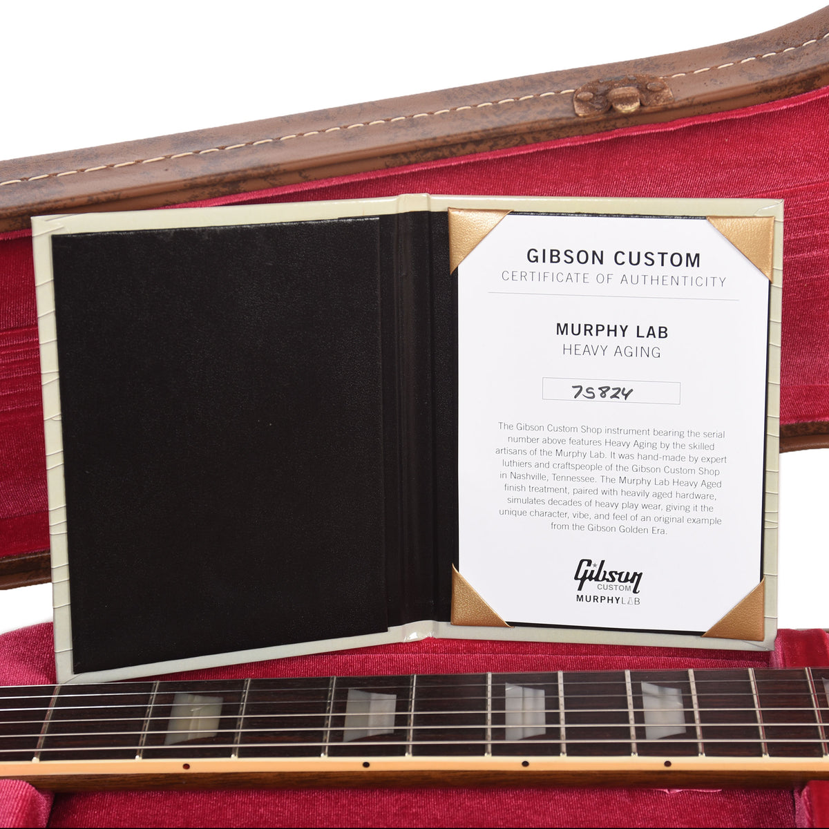 Gibson Custom Shop 1957 Les Paul Standard Mahogany Top Walnut Murphy Lab Heavy Aged Electric Guitars / Solid Body