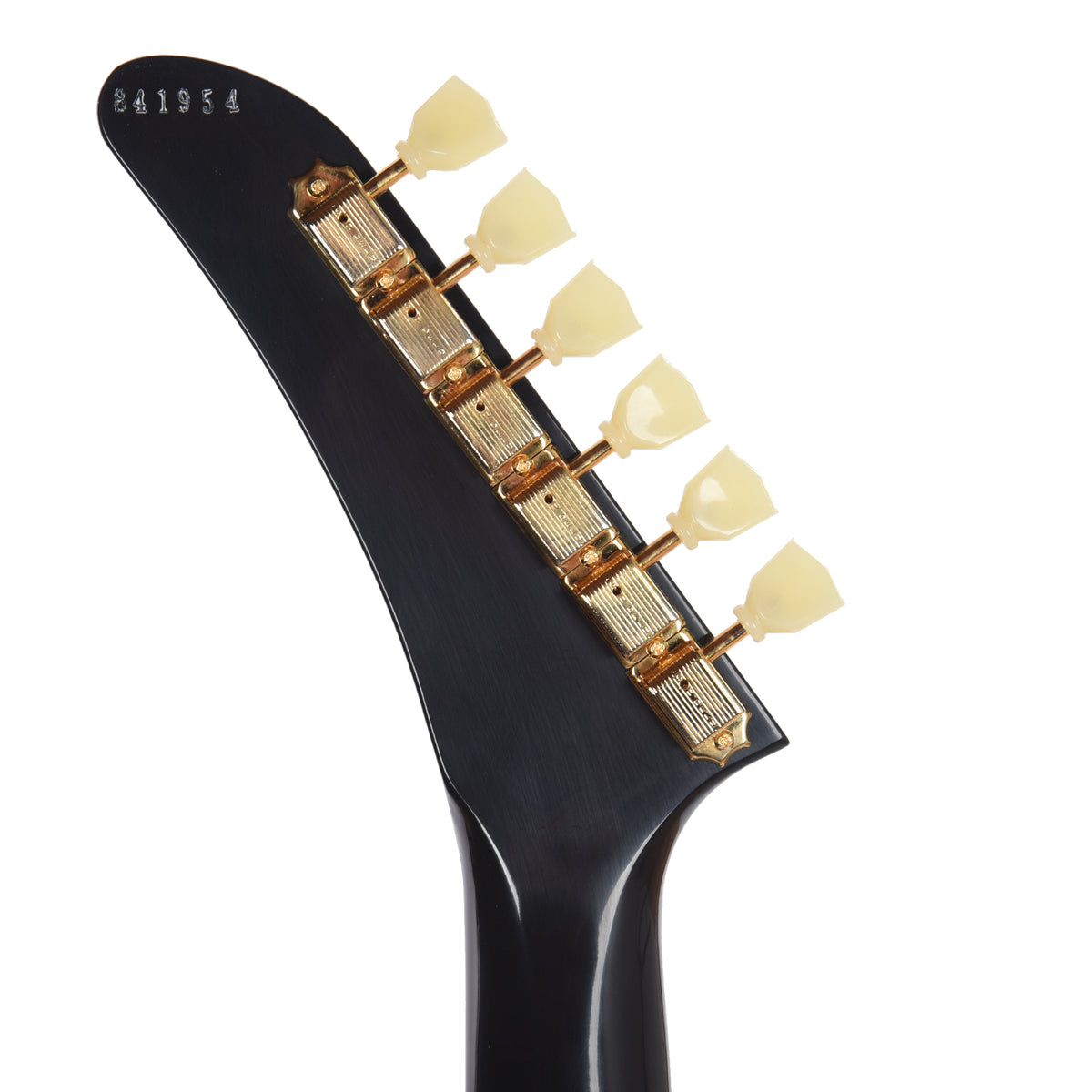 Gibson Custom Shop 1958 Korina Explorer Ebony VOS w/Black Pickguard Electric Guitars / Solid Body