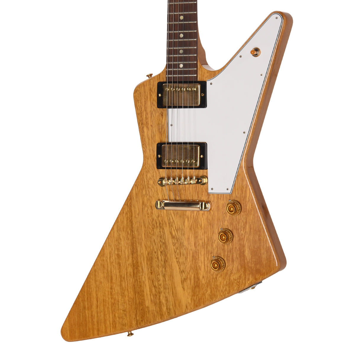 Gibson Custom Shop 1958 Korina Explorer Reissue Natural w/White Pickguard Electric Guitars / Solid Body
