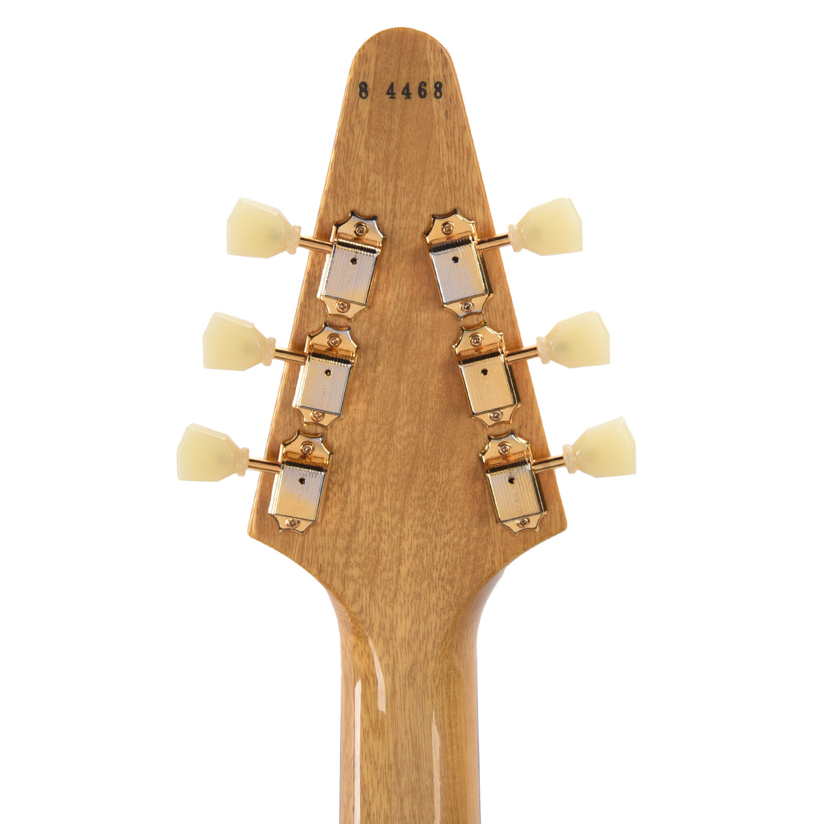 Gibson Custom Shop 1958 Korina Flying V Reissue Natural w/White Pickguard Electric Guitars / Solid Body