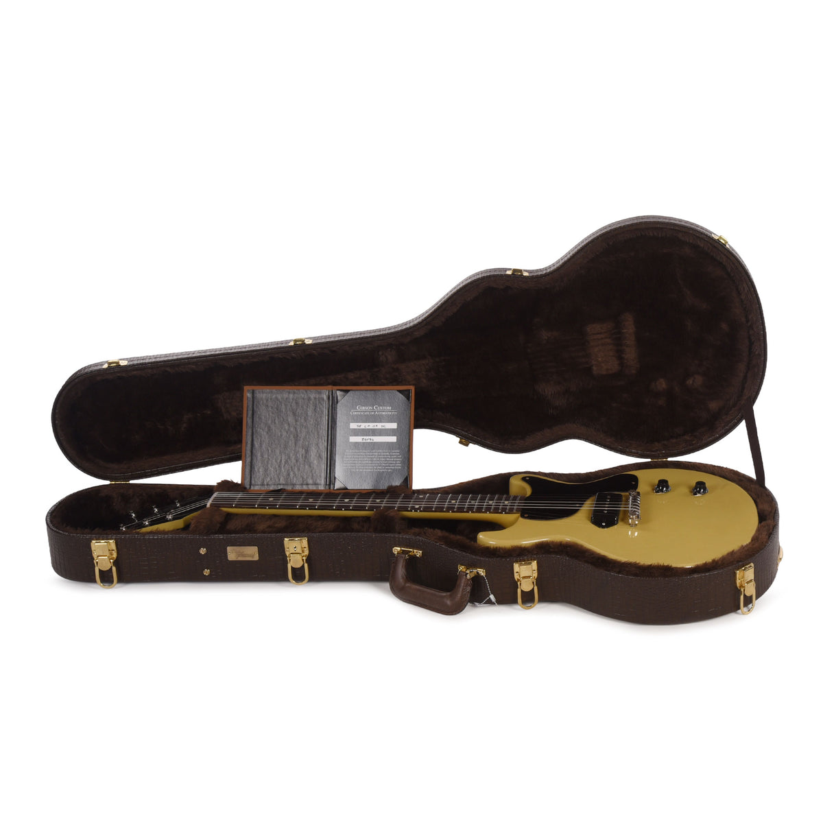Gibson Custom Shop 1958 Les Paul Junior Double Cut Reissue TV Yellow VOS Electric Guitars / Solid Body