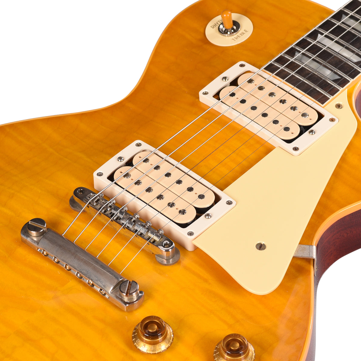 Gibson Custom Shop 1959 Les Paul Standard "CME Spec" AAAA Maple & Brazilian Fingerboard Faded Iced Tea VOS w/Super Lightweight Back Electric Guitars / Solid Body