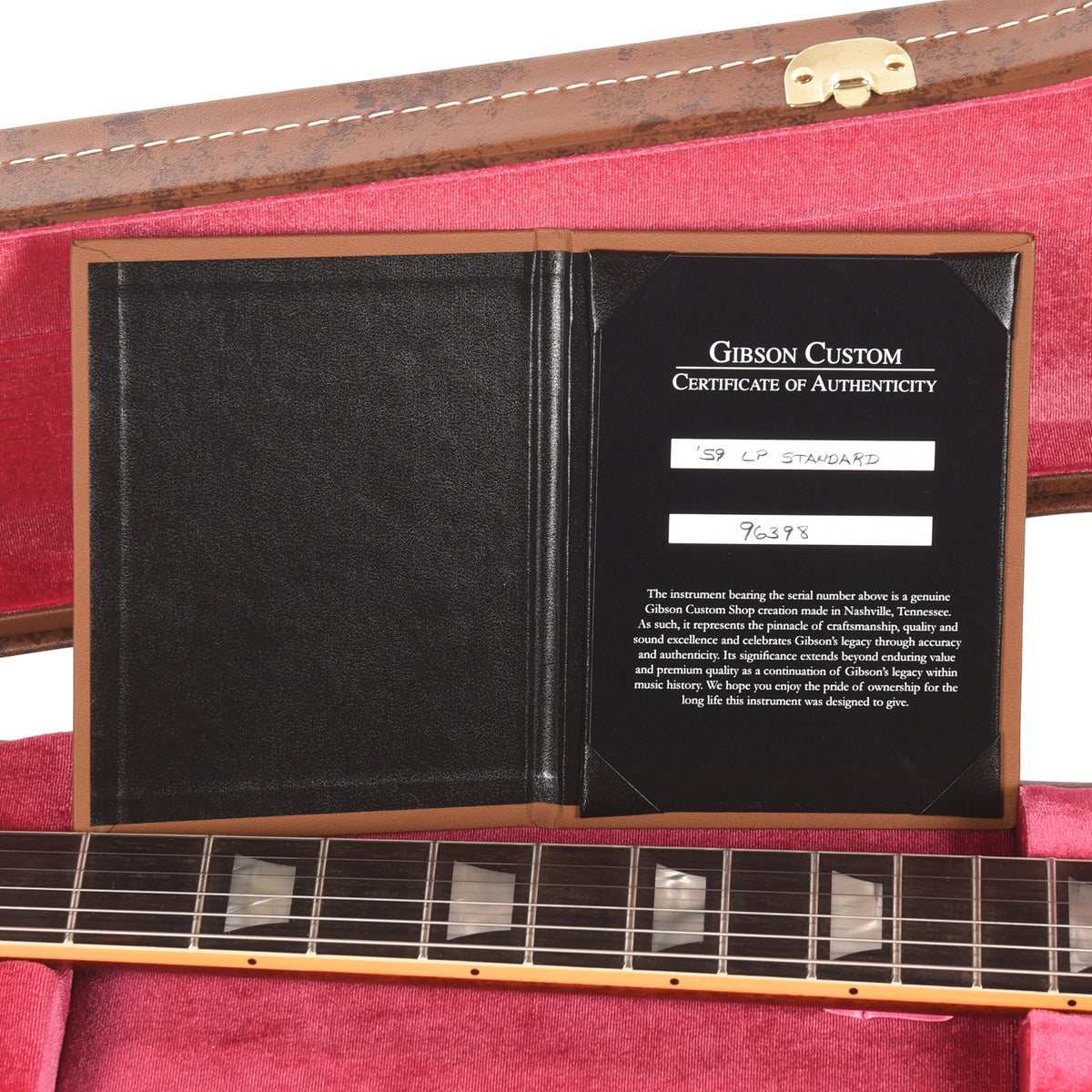 Gibson Custom Shop 1959 Les Paul Standard "CME Spec" AAAA Maple & Brazilian Fingerboard Faded Iced Tea VOS w/Super Lightweight Back Electric Guitars / Solid Body