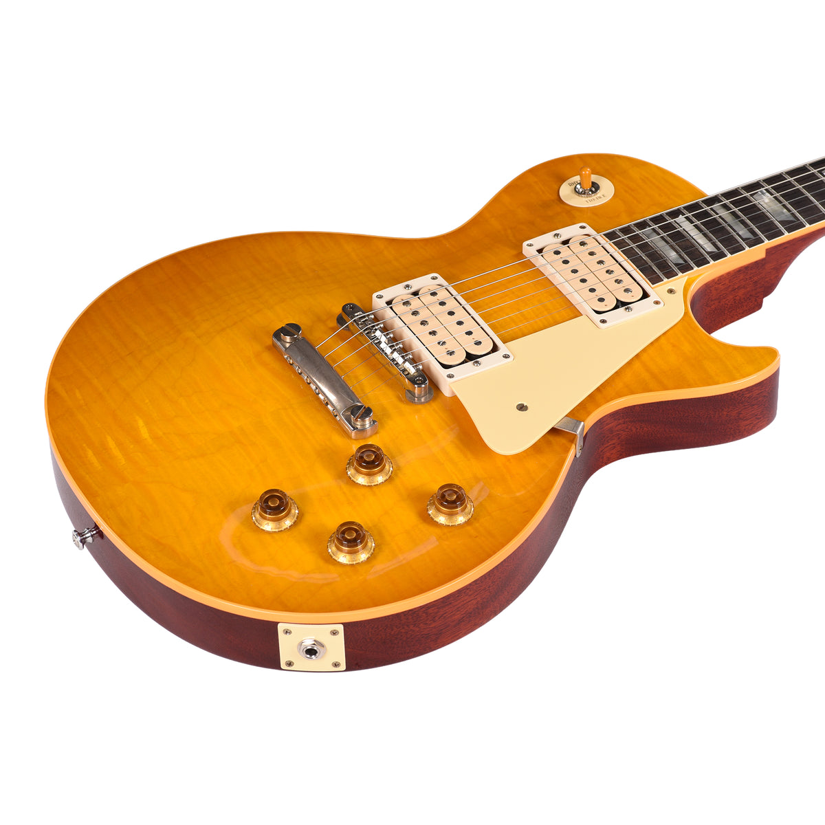 Gibson Custom Shop 1959 Les Paul Standard "CME Spec" AAAA Maple & Brazilian Fingerboard Faded Iced Tea VOS w/Super Lightweight Back Electric Guitars / Solid Body