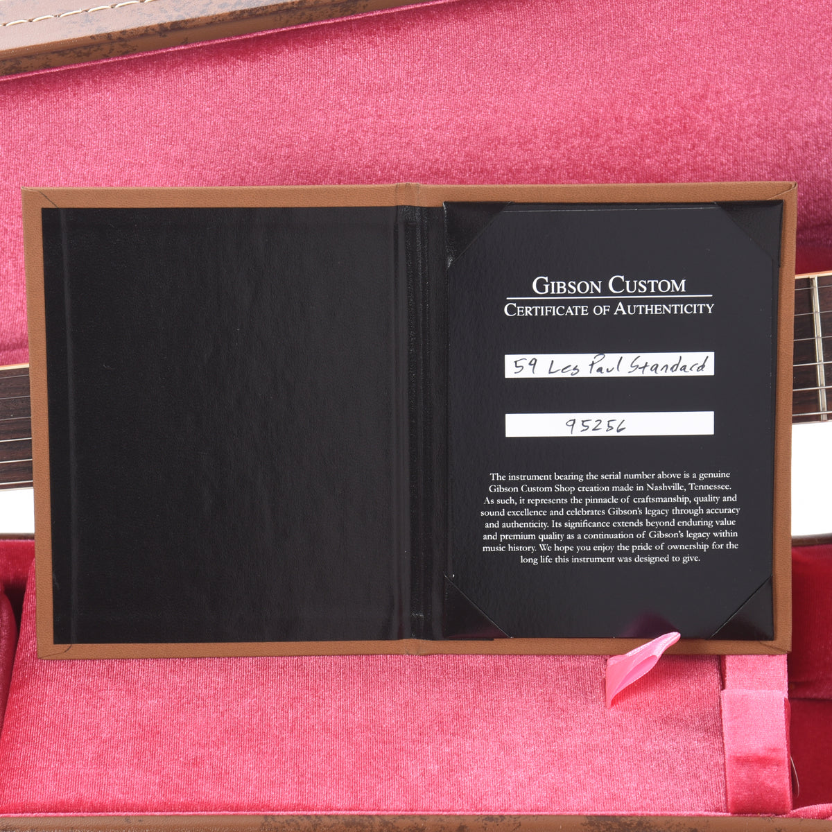 Gibson Custom Shop 1959 Les Paul Standard "CME Spec" Cherry Tea Burst VOS w/59 Carmelita Neck Electric Guitars / Solid Body