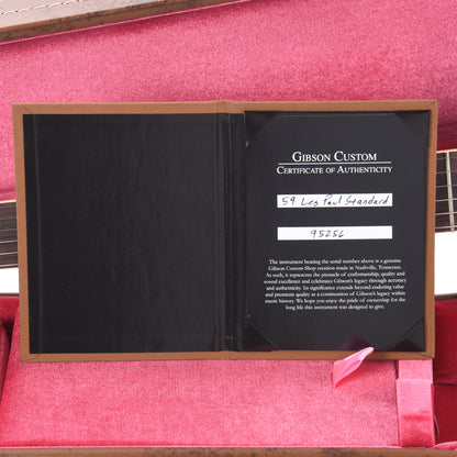 Gibson Custom Shop 1959 Les Paul Standard "CME Spec" Cherry Tea Burst VOS w/59 Carmelita Neck Electric Guitars / Solid Body