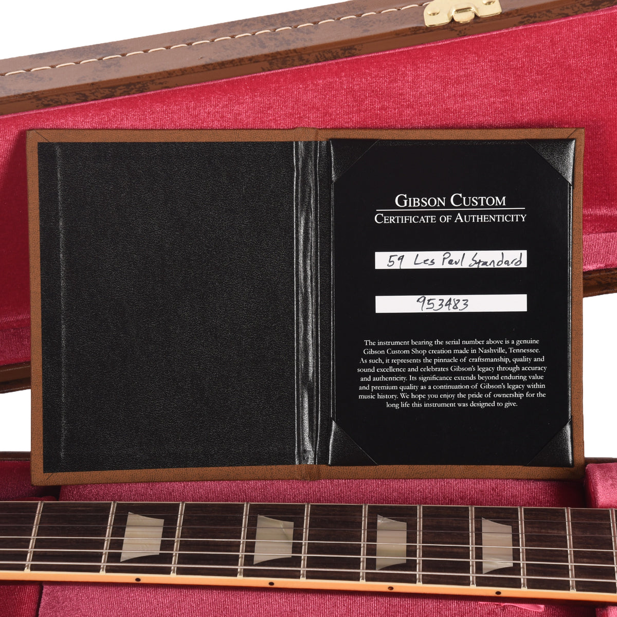 Gibson Custom Shop 1959 Les Paul Standard "CME Spec" Dirty Lemon VOS w/59 Carmelita Neck Electric Guitars / Solid Body