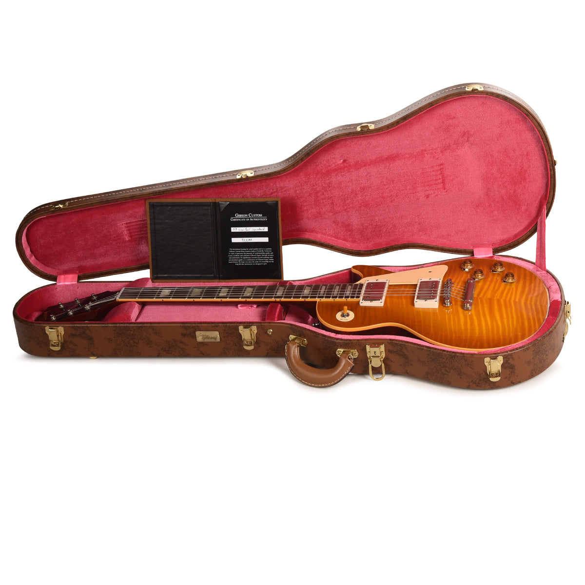 Gibson Custom Shop 1959 Les Paul Standard "CME Spec" Dirty Lemon VOS w/59 Carmelita Neck Electric Guitars / Solid Body