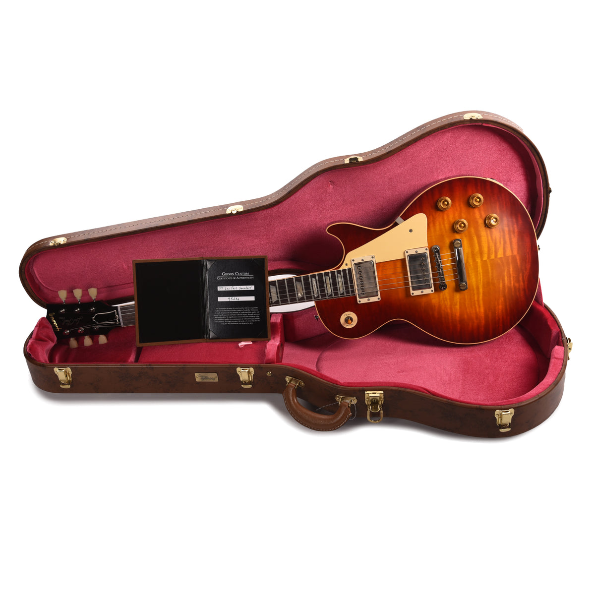 Gibson Custom Shop 1959 Les Paul Standard "CME Spec" Factory Burst VOS w/59 Carmelita Neck Electric Guitars / Solid Body