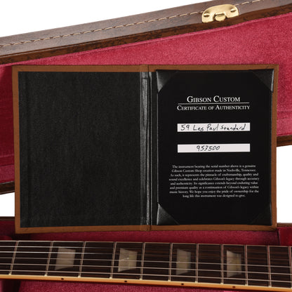 Gibson Custom Shop 1959 Les Paul Standard "CME Spec" Factory Burst VOS w/59 Carmelita Neck Electric Guitars / Solid Body