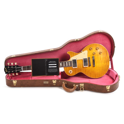 Gibson Custom Shop 1959 Les Paul Standard "CME Spec" Green Lemon VOS w/59 Carmelita Neck Electric Guitars / Solid Body