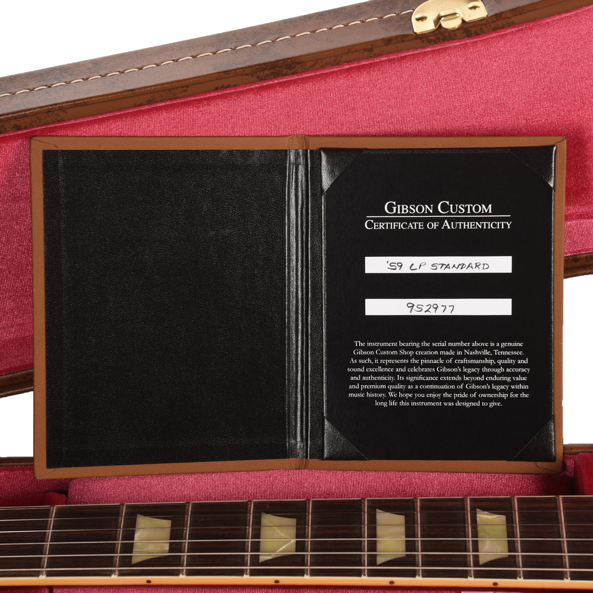 Gibson Custom Shop 1959 Les Paul Standard "CME Spec" Green Lemon VOS w/59 Carmelita Neck Electric Guitars / Solid Body