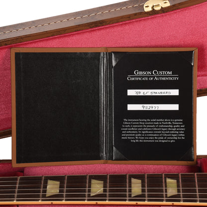 Gibson Custom Shop 1959 Les Paul Standard "CME Spec" Green Lemon VOS w/59 Carmelita Neck Electric Guitars / Solid Body