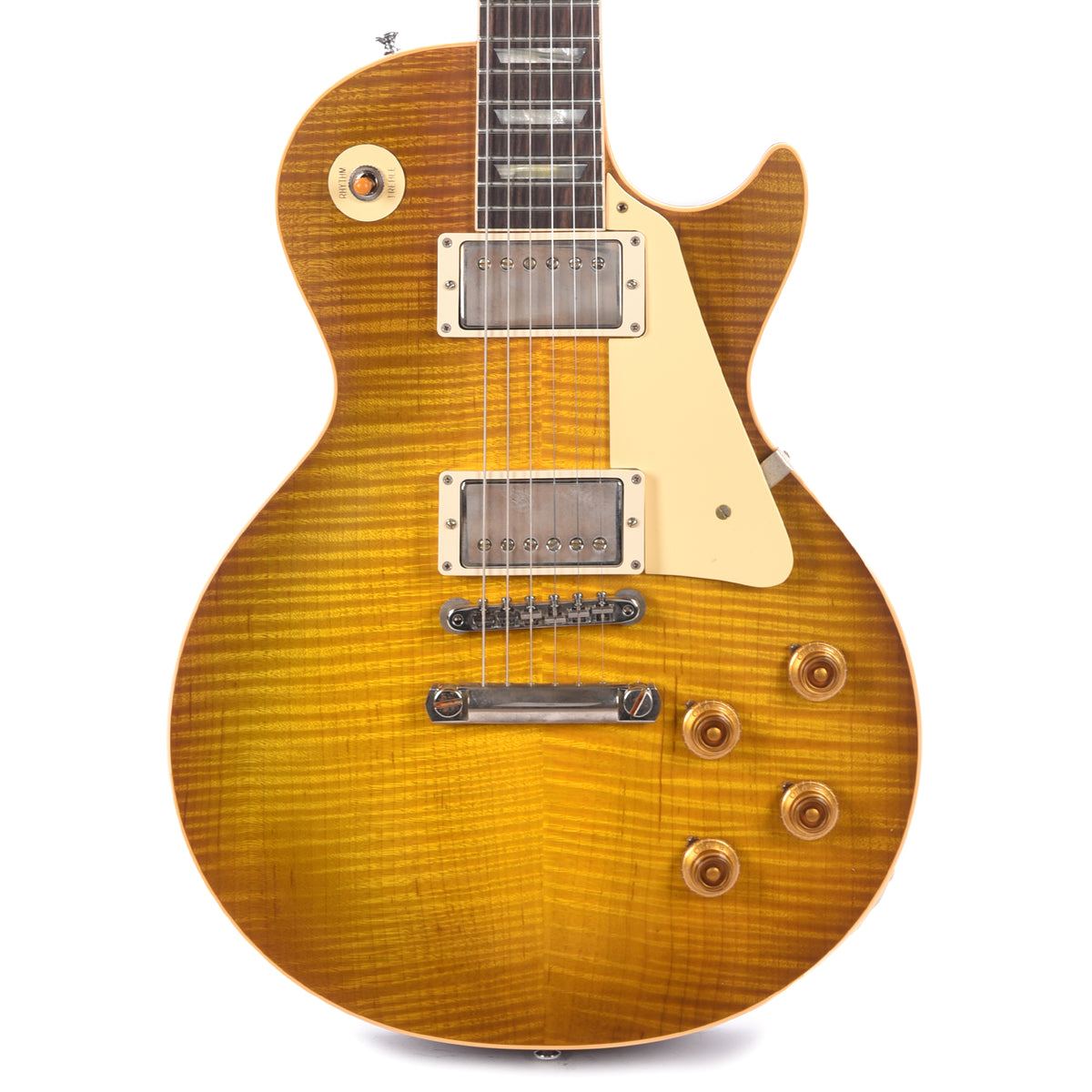 Gibson Custom Shop 1959 Les Paul Standard "CME Spec" Green Lemon VOS w/60 V2 Neck Electric Guitars / Solid Body