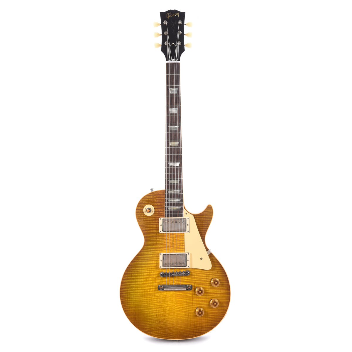 Gibson Custom Shop 1959 Les Paul Standard "CME Spec" Green Lemon VOS w/60 V2 Neck Electric Guitars / Solid Body