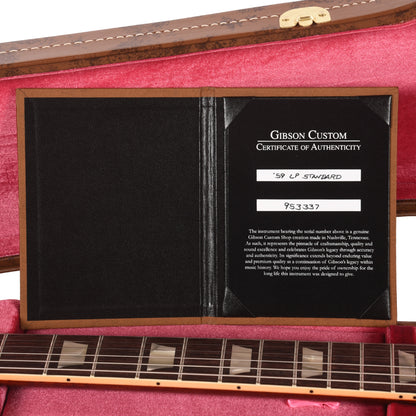 Gibson Custom Shop 1959 Les Paul Standard "CME Spec" Slow Iced Tea Fade VOS w/60 V2 Neck Electric Guitars / Solid Body