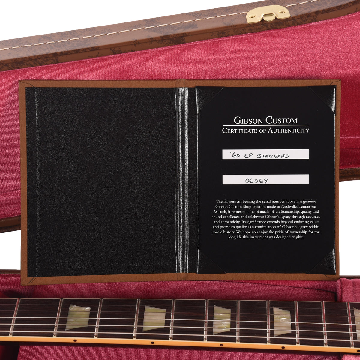 Gibson Custom Shop 1960 Les Paul Standard "CME Spec" Sweet Cherry VOS w/'60 V2 Neck Profile Electric Guitars / Solid Body