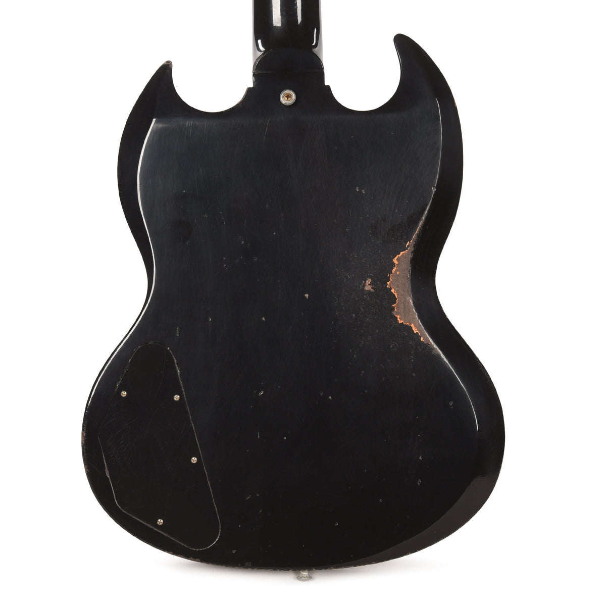Gibson Custom Shop 1961 Les Paul SG Standard Antique Double Ebony Lab Heavy Aged w/P90s Electric Guitars / Solid Body
