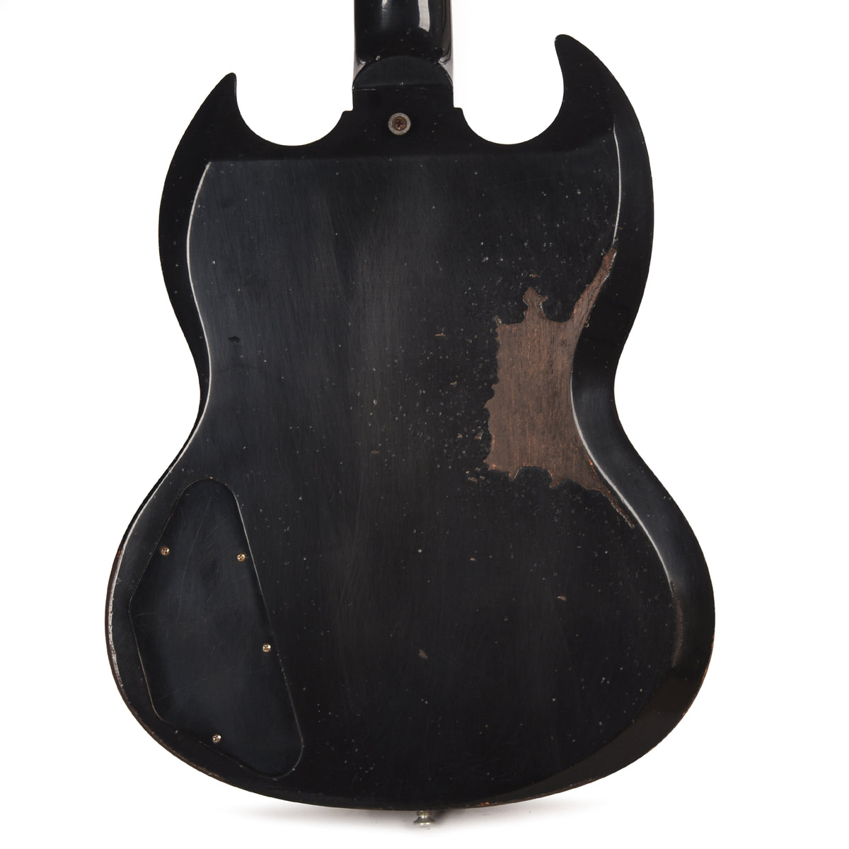 Gibson Custom Shop 1961 Les Paul SG Standard "CME Spec" Antique Ebony Murphy Lab Heavy Aged w/Long Maestro Vibrola Electric Guitars / Solid Body