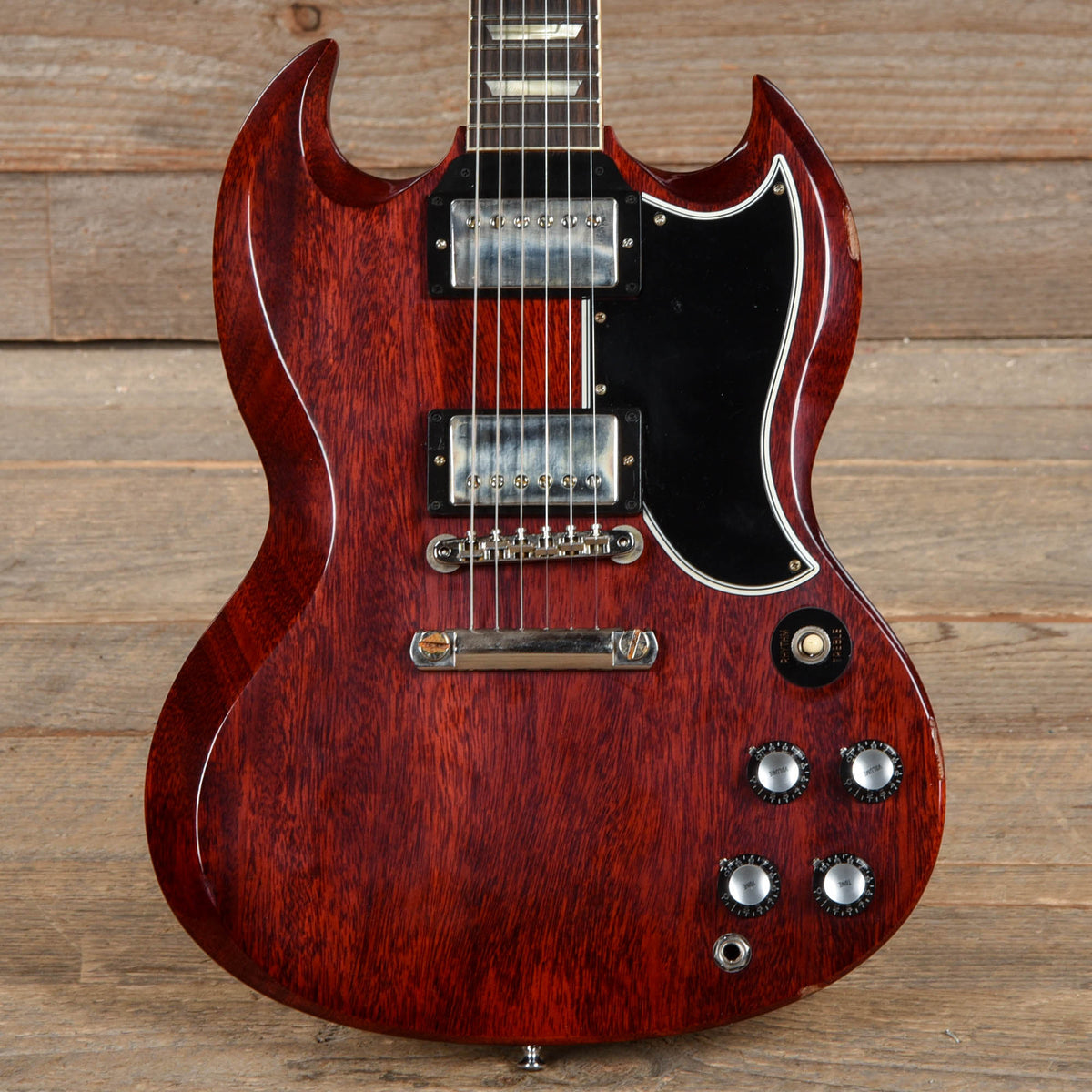 Gibson Custom Shop 1961 Les Paul SG Standard Reissue Cherry Red VOS Electric Guitars / Solid Body
