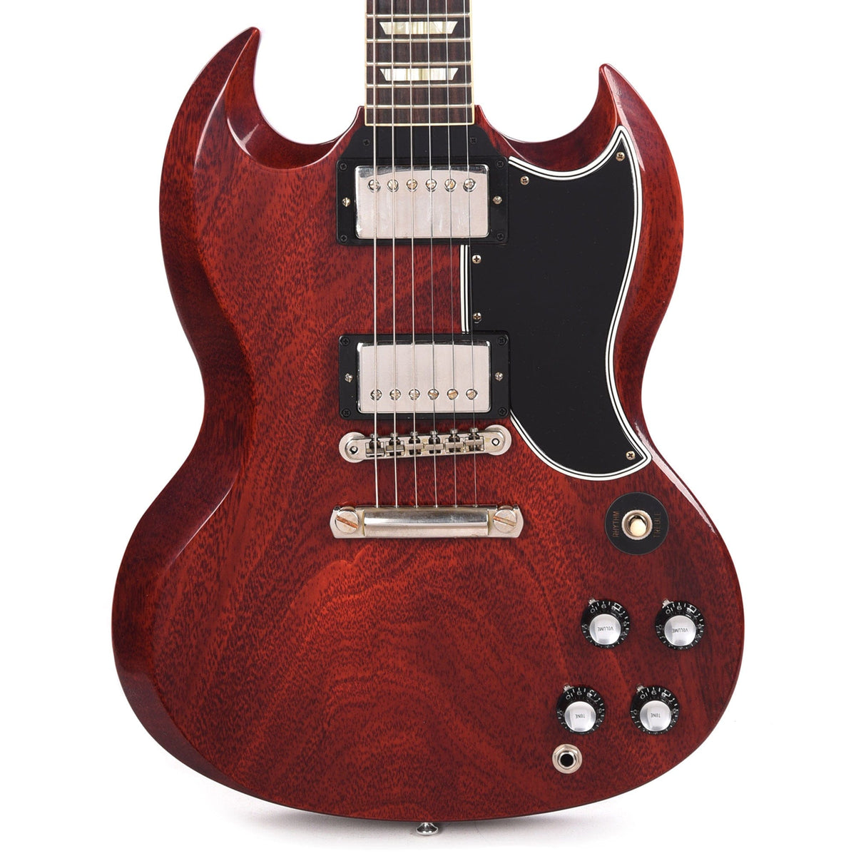 Gibson Custom Shop 1961 LP SG Standard "CME Spec" VOS Antique Cherry Red w/Stop Bar & Grovers Electric Guitars / Solid Body