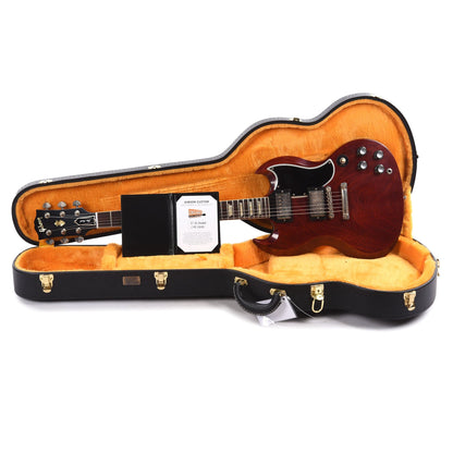 Gibson Custom Shop 1961 LP SG Standard "CME Spec" VOS Antique Cherry Red w/Stop Bar & Grovers Electric Guitars / Solid Body