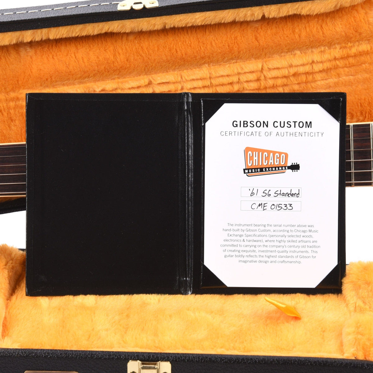 Gibson Custom Shop 1961 LP SG Standard "CME Spec" VOS Antique Cherry Red w/Stop Bar & Grovers Electric Guitars / Solid Body