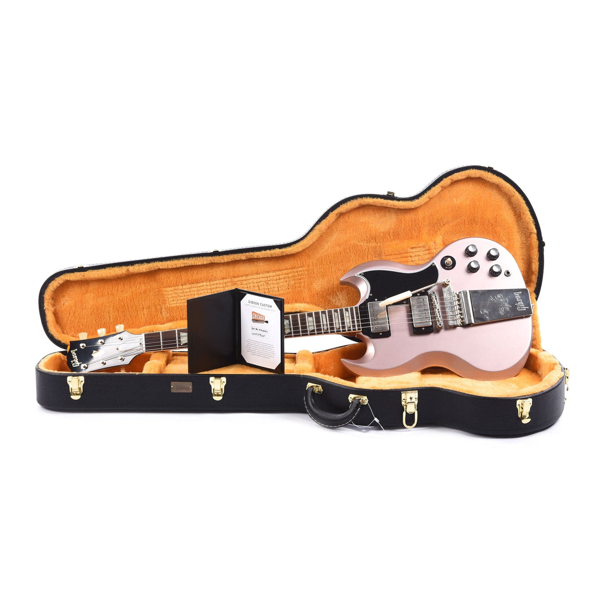 Gibson Custom Shop 1964 SG Standard Reissue "CME Spec" Heavy Antique Heather Poly VOS w/Maestro Vibrola (Serial #CME01964) Electric Guitars / Solid Body