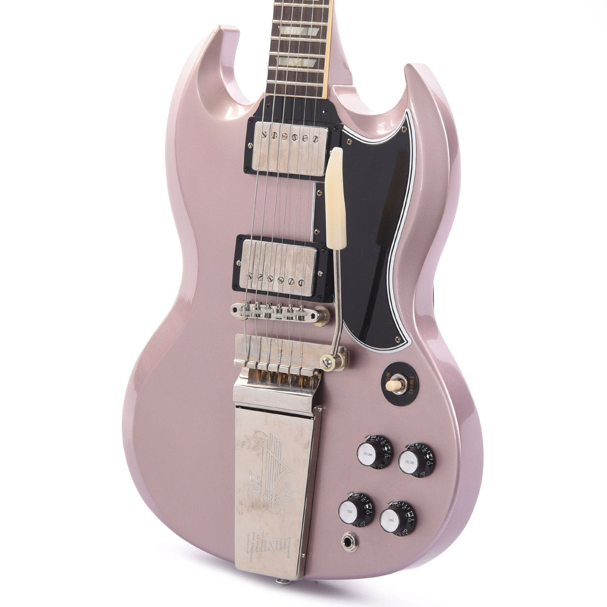 Gibson Custom Shop 1964 SG Standard Reissue "CME Spec" Heavy Antique Heather Poly VOS w/Maestro Vibrola (Serial #CME01964) Electric Guitars / Solid Body