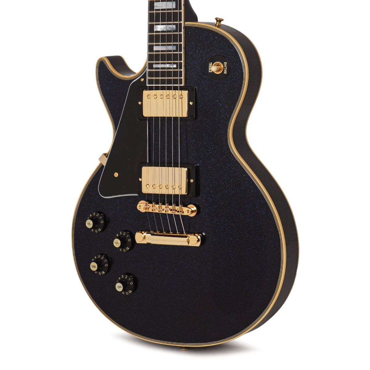 Gibson Custom Shop 1968 Les Paul Custom "CME Spec" LEFTY Antique Brunswick Blue Sparkle VOS Electric Guitars / Solid Body