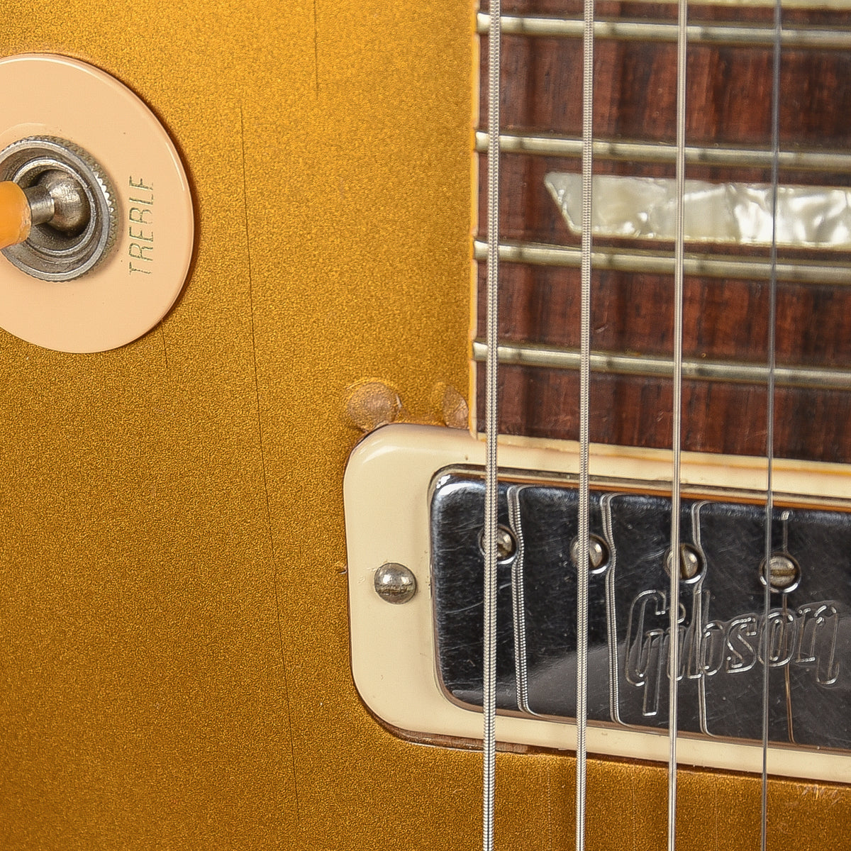 Gibson Custom Shop '54 Les Paul w/1972 Embossed Mini Humbuckers Goldtop 1996 Electric Guitars / Solid Body