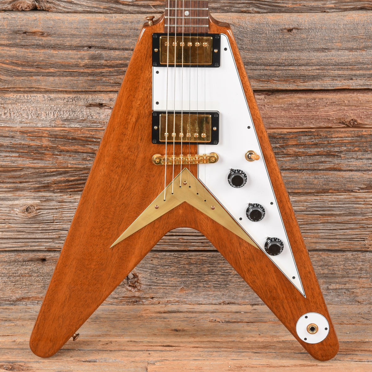 Gibson Custom Shop 58 Reissue Flying V Natural Electric Guitars / Solid Body