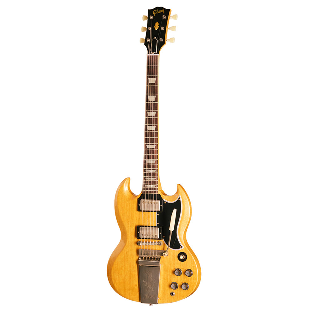 Gibson Custom Shop Limited Edition 1964 SG Standard Korina Reissue VOS Antique Natural w/Maestro Vibrola Electric Guitars / Solid Body