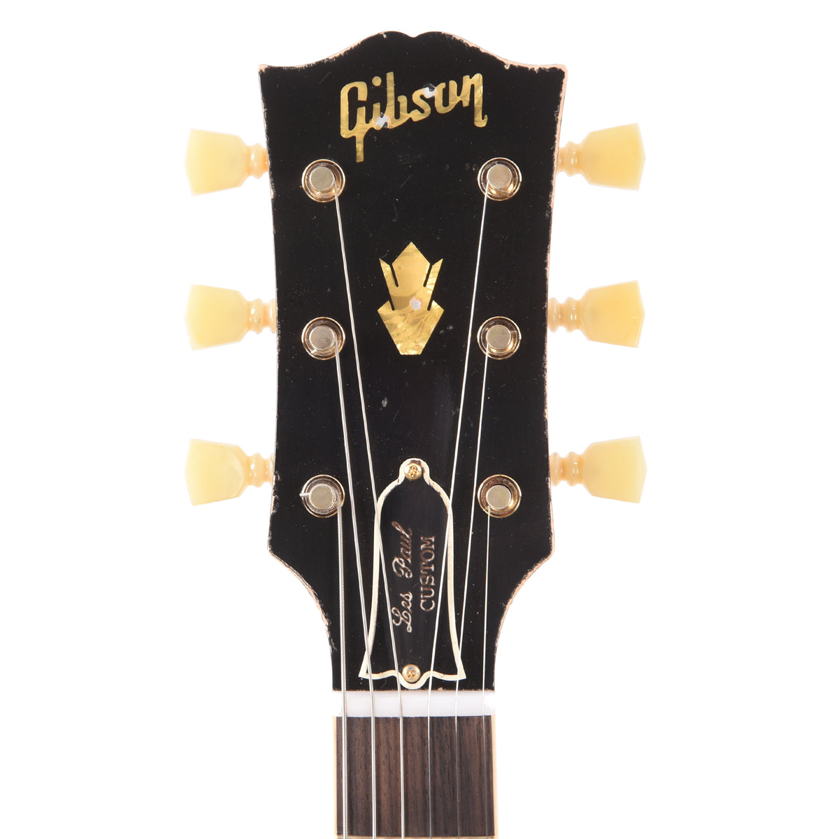 Gibson Custom Shop Murphy Lab 1961 Les Paul/SG Standard "CME Spec" Heavy Antique Ebony Heavy Aged w/Maestro Vibrola Electric Guitars / Solid Body