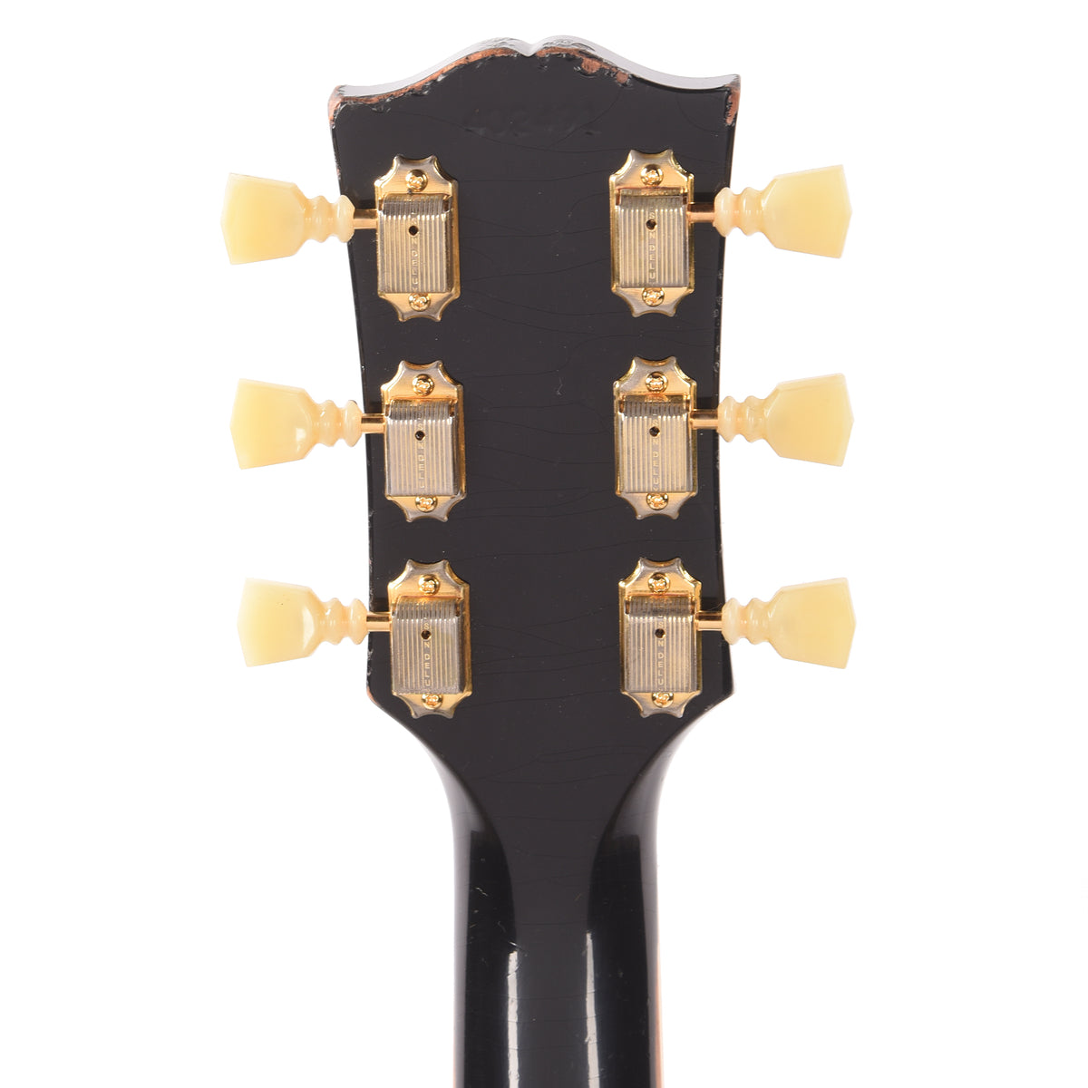 Gibson Custom Shop Murphy Lab 1961 Les Paul/SG Standard "CME Spec" Heavy Antique Ebony Heavy Aged w/Maestro Vibrola Electric Guitars / Solid Body