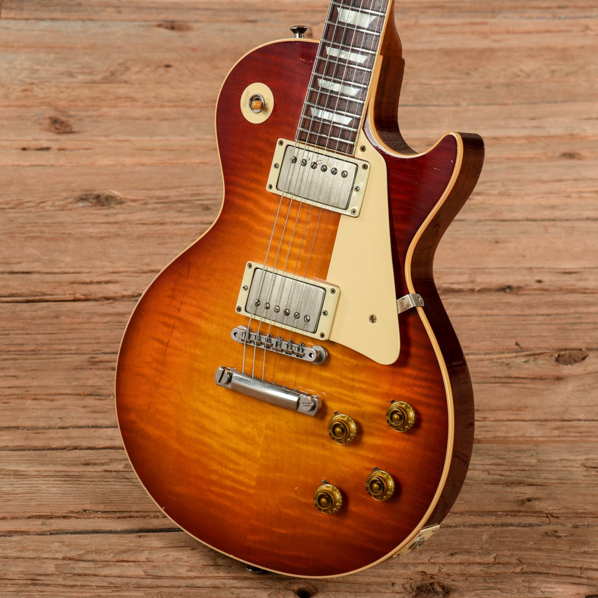 Gibson Custom True Historic '58 Les Paul Standard Murphy Aged Aged Cherry Sunburst 2016 Electric Guitars / Solid Body