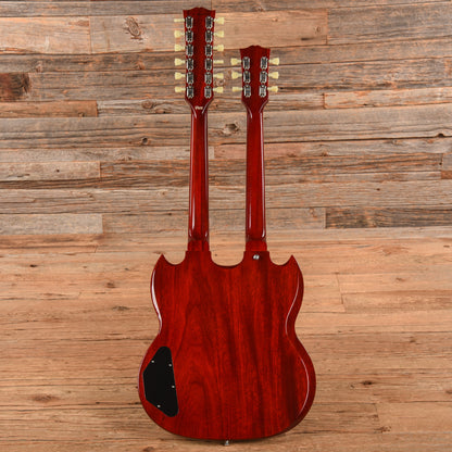 Gibson EDS-1275 One of One Doubleneck (Reversed Necks) Cherry - Dave Amato of REO Speedwagon Electric Guitars / Solid Body