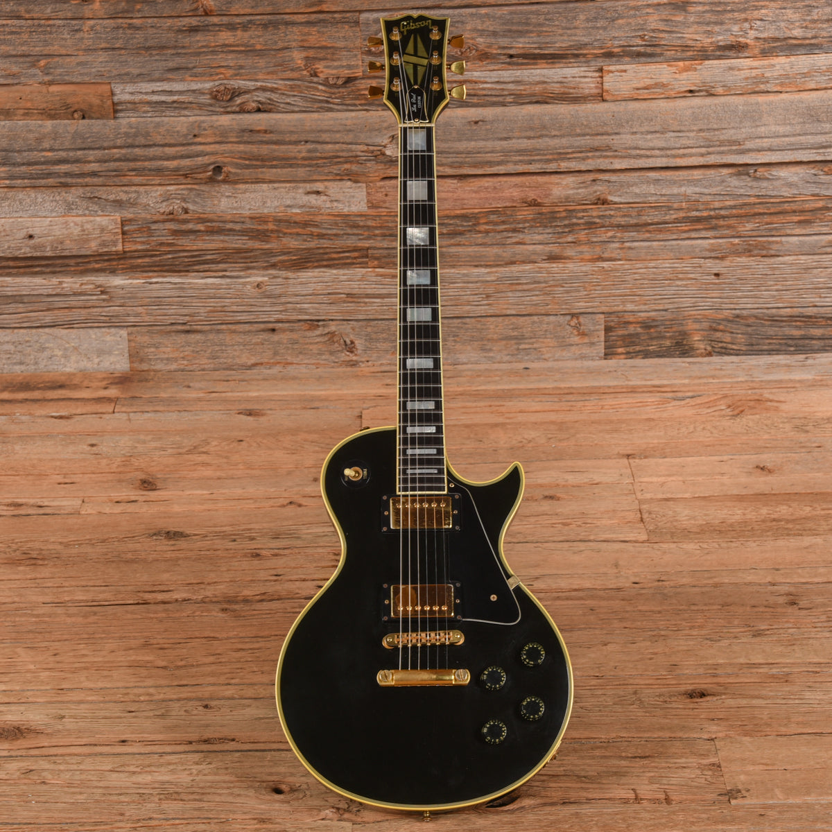 Gibson Les Paul Custom Black 1979 Electric Guitars / Solid Body