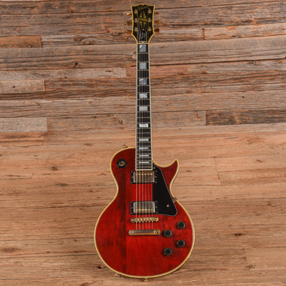 Gibson Les Paul Custom Wine Red 1981 Electric Guitars / Solid Body