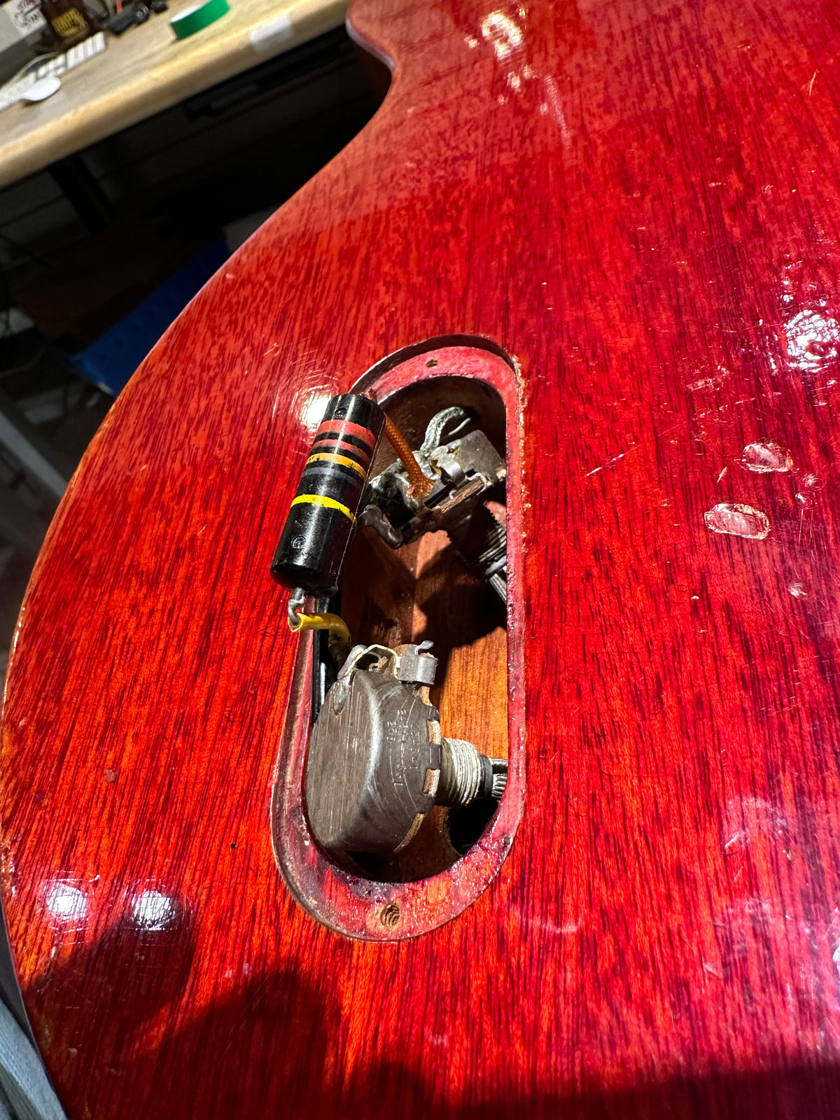Gibson Les Paul Junior DC Cherry 1958 Electric Guitars / Solid Body