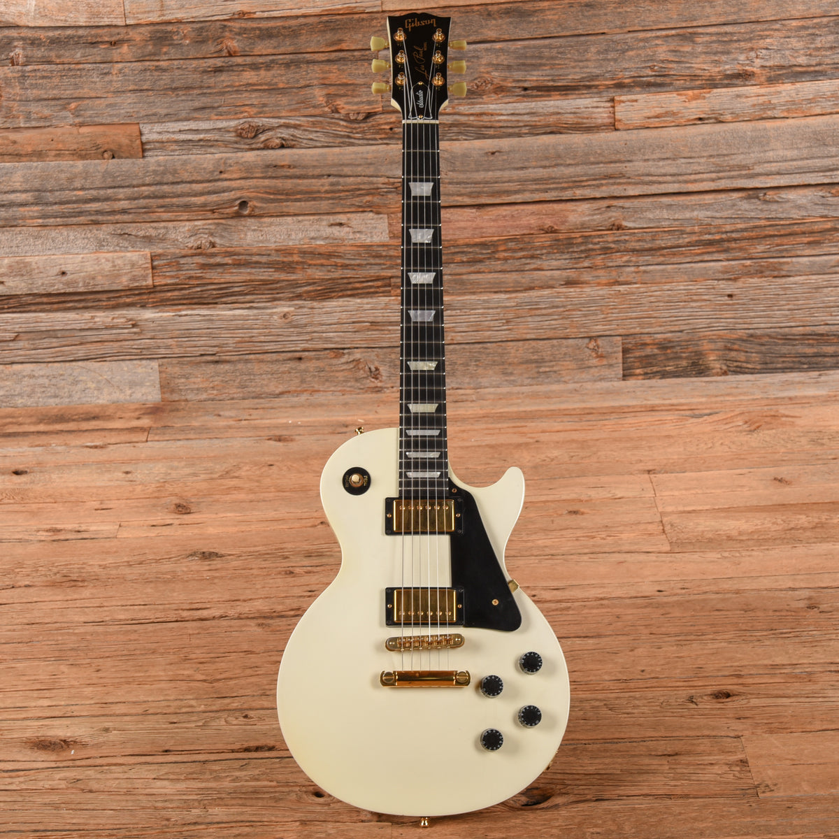 Gibson Les Paul Studio Alpine White 2000 Electric Guitars / Solid Body