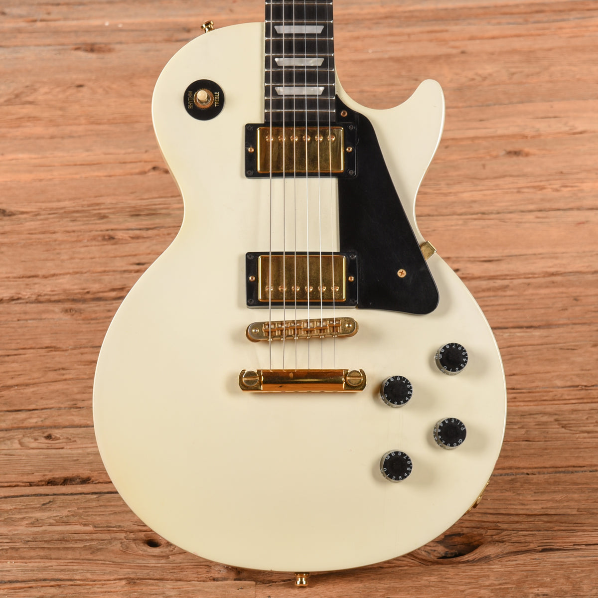 Gibson Les Paul Studio Alpine White 2000 Electric Guitars / Solid Body
